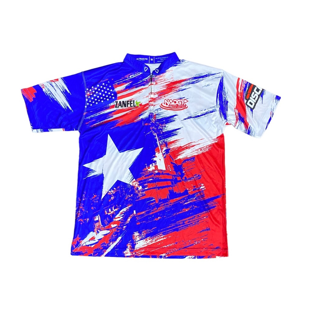 Ultimate team gear mens jersey Blue/Red Medium
